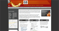 Desktop Screenshot of huffmuffler.com